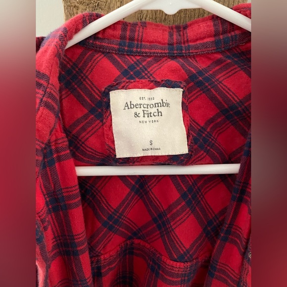 Abercrombie Button Down Flannel - Picture 3 of 5